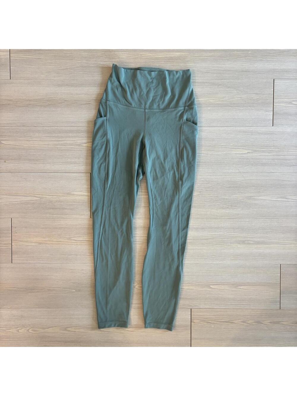 Lululemon Align High-Rise Pant with Pockets 25" Size 4 Tidewater Teal